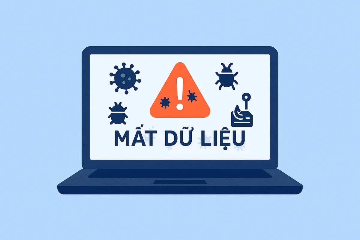 Mất dữ liệu do virus và mã độc: Cách khôi phục an toàn cho SME