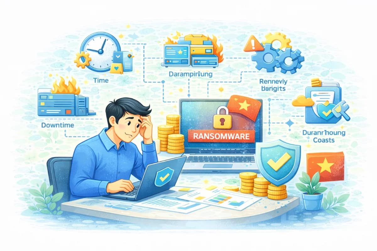 6 loại chi phí mã độc tống tiền tại Việt Nam