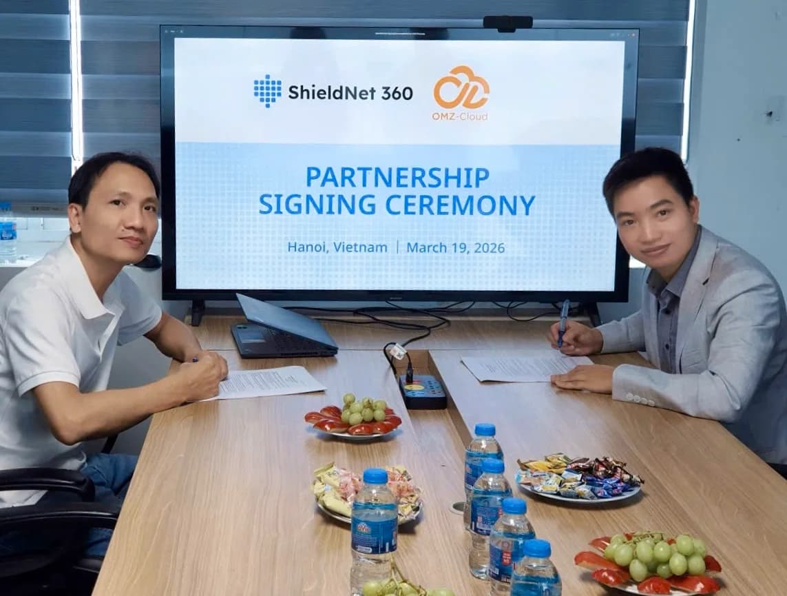 ShieldNet 360 và OMZ Cloud ký kết hợp tác chiến lược nâng cao năng lực an ninh mạng cho SME