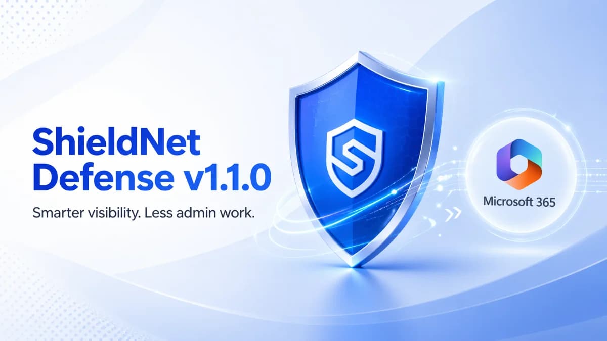 ShieldNet Defense v1.1.0 đã chính thức ra mắt