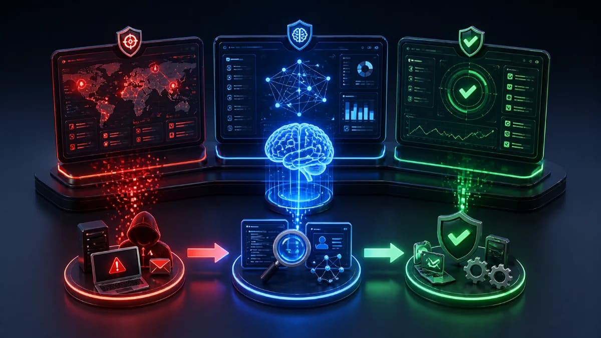Demo AI phát hiện mối đe doạ: Phát hiện, Phân tích, Phản hồi