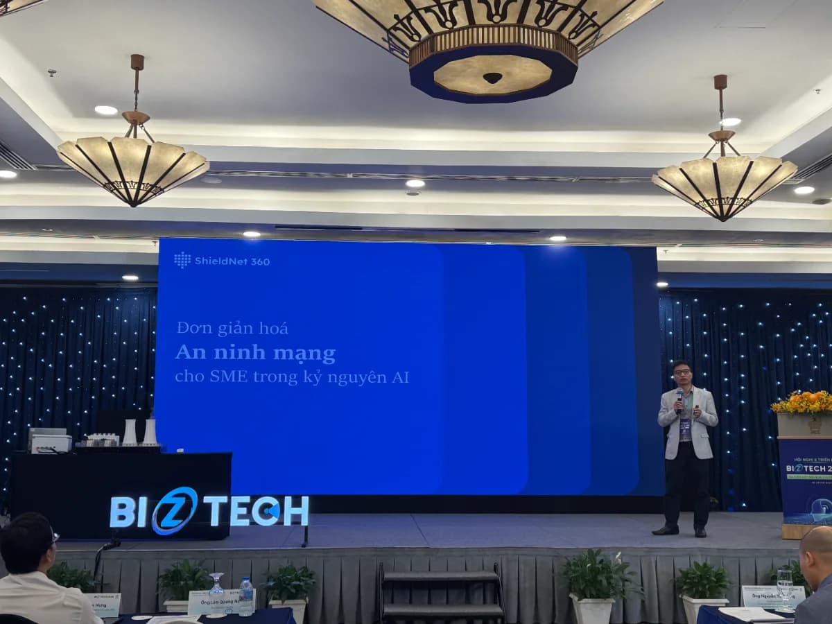 ShieldNet 360 tham dự Biztech 2026: Đơn giản hoá An ninh mạng trong kỷ nguyên AI
