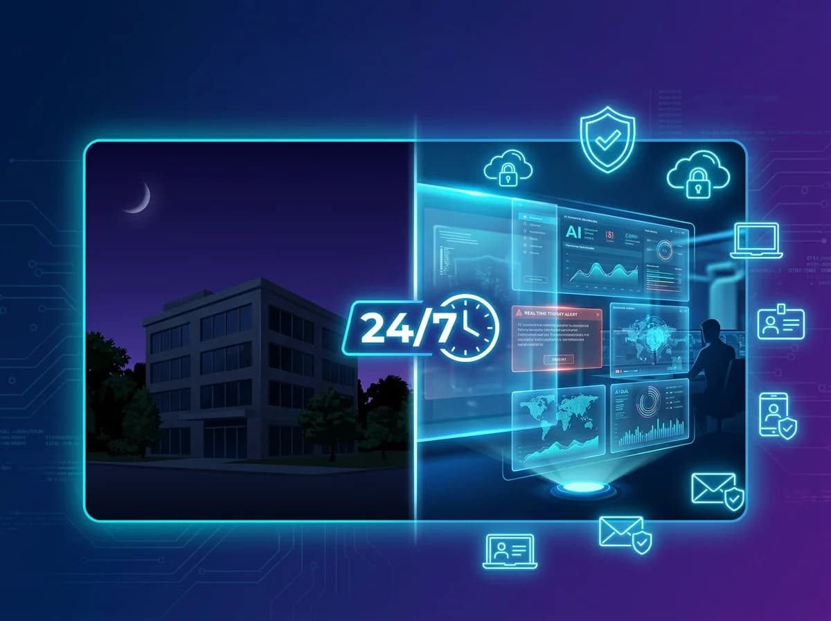 What does 24/7 virtual security actually mean?