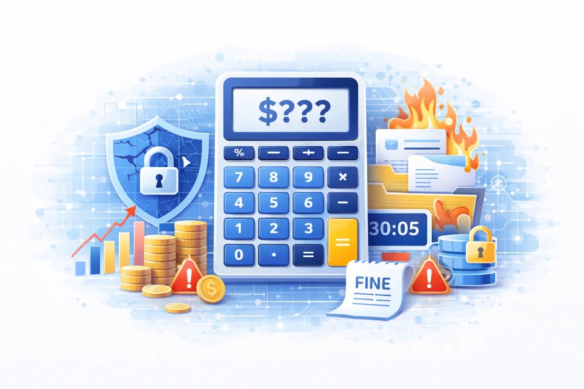 Calculating cost of a data breach for SMEs in 2026