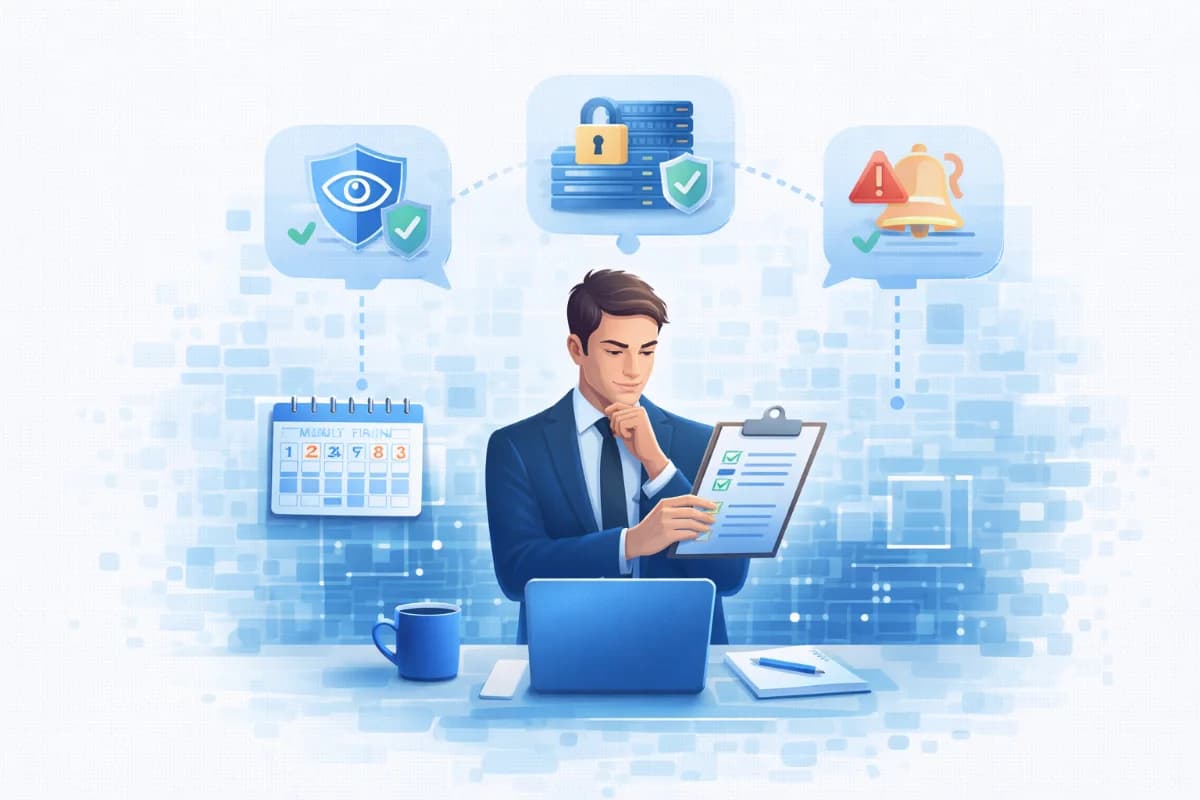 Cybersecurity for non-technical business owners: 3 decisions a week