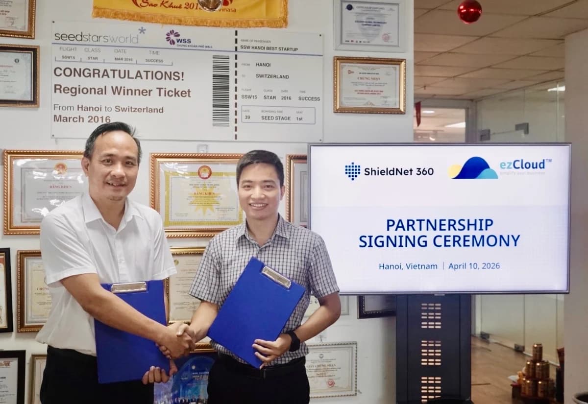 ezCloud and ShieldNet 360 officially sign partnership to build a safer digital environment for hotels