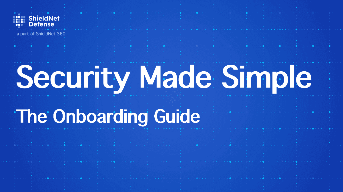 ShieldNet Defense Getting Started