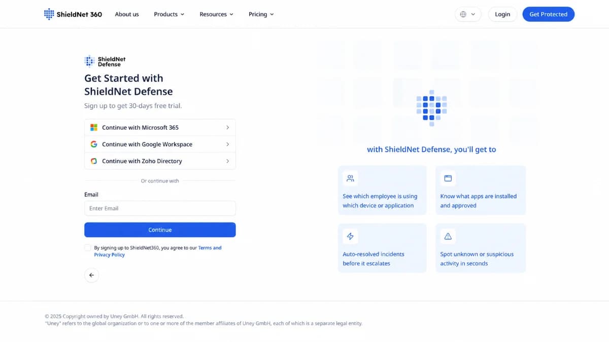ShieldNet Defense v1.6.2 makes user management easier with broader directory sync and flexible login