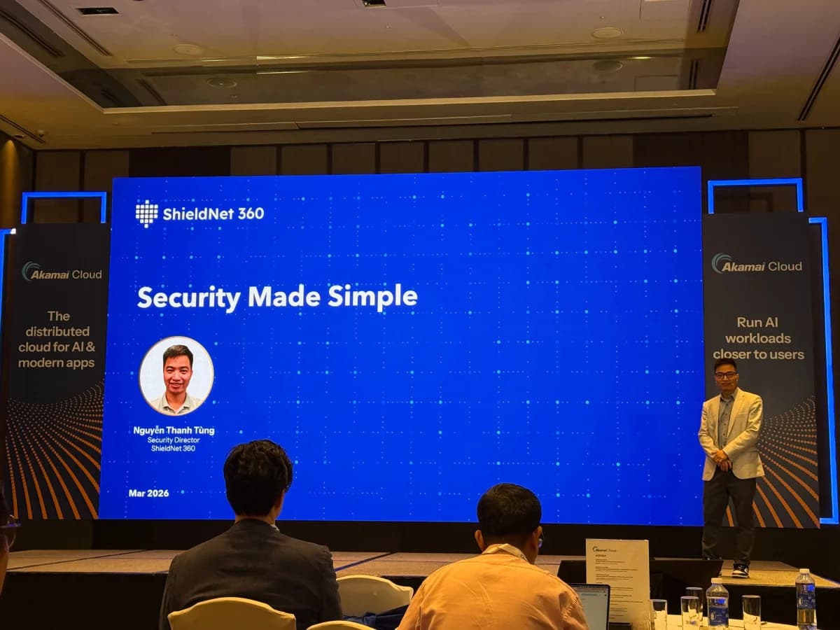 ShieldNet 360 shares how it builds and scales AI-powered cybersecurity at Akamai Cloud Day in Ho Chi Minh City