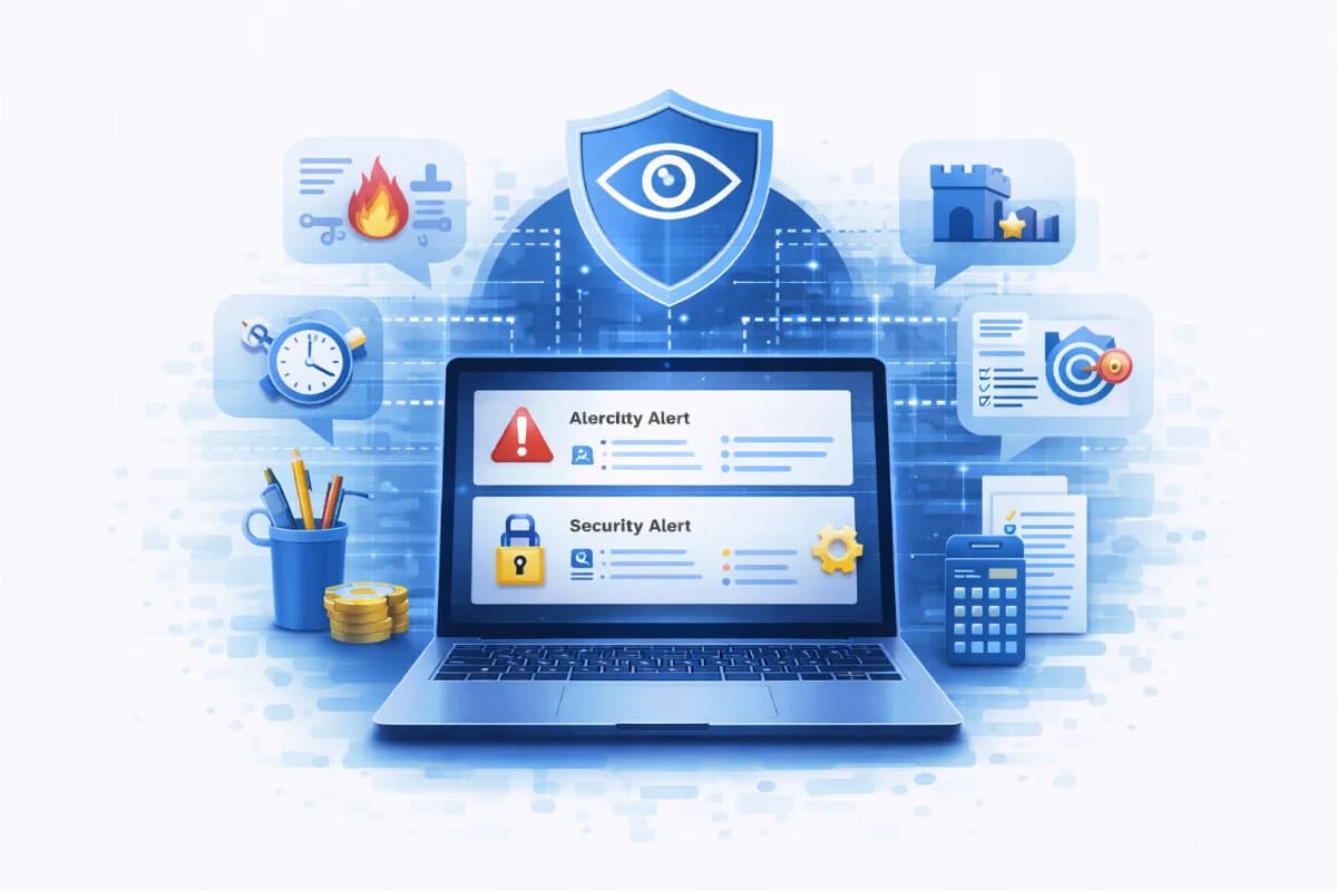 Security alerts in plain language: Examples and CEO templates